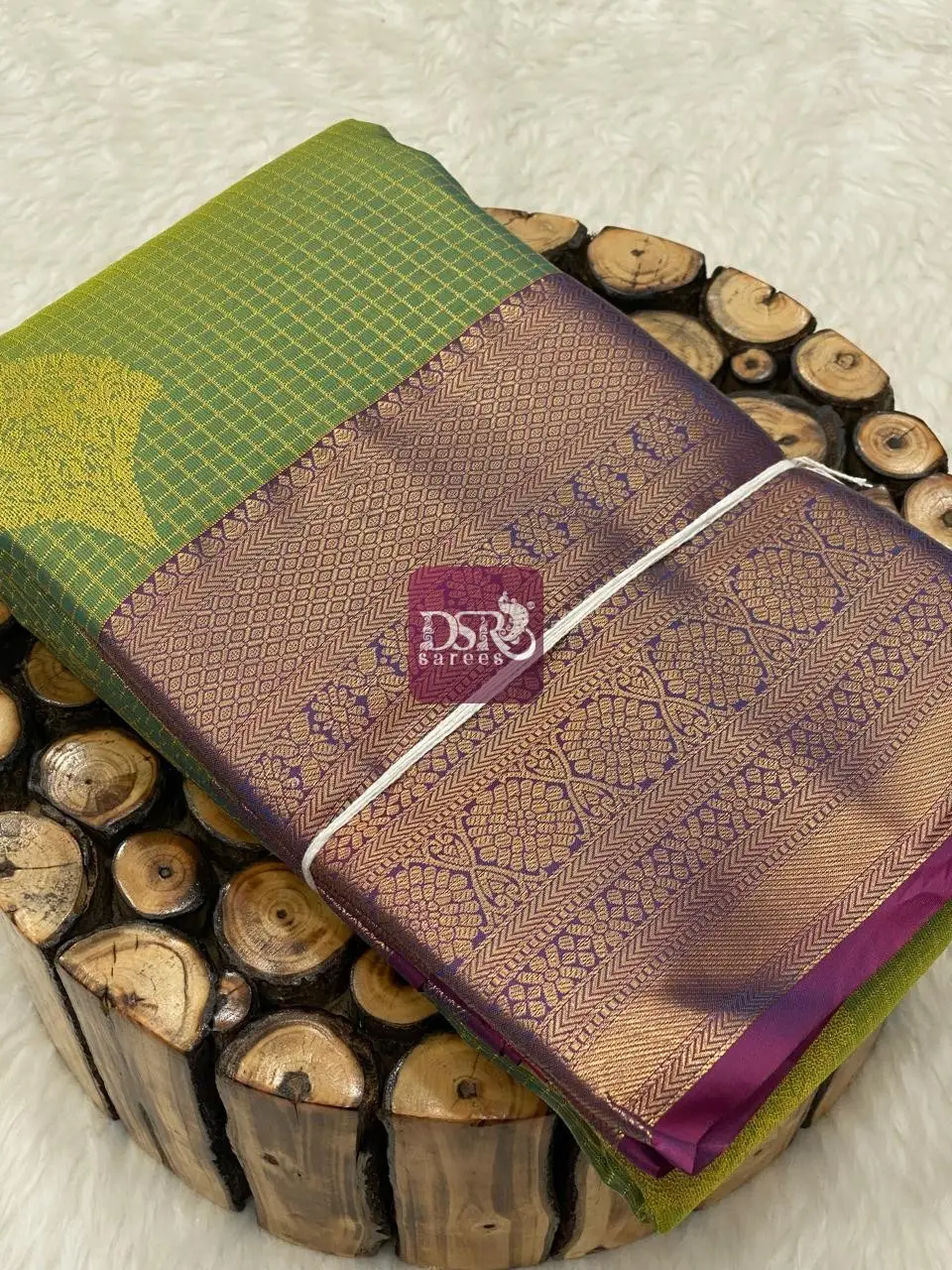 Checks Butta Bridal Sarees