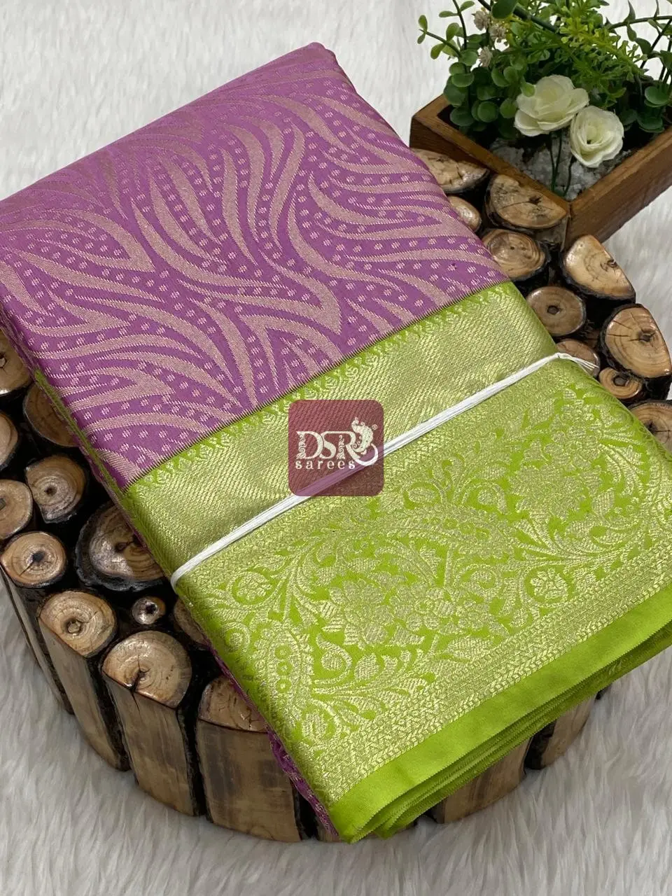 Tissue Brocade Silk Sarees