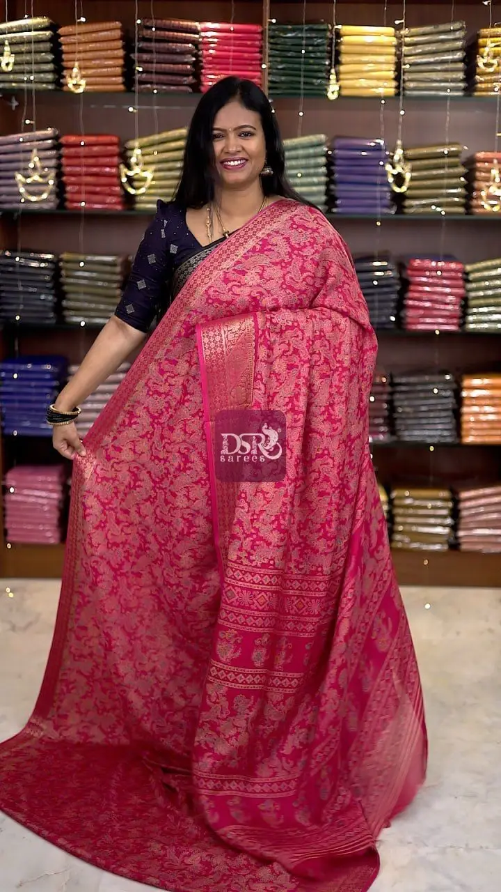 Georgette Dola Saree