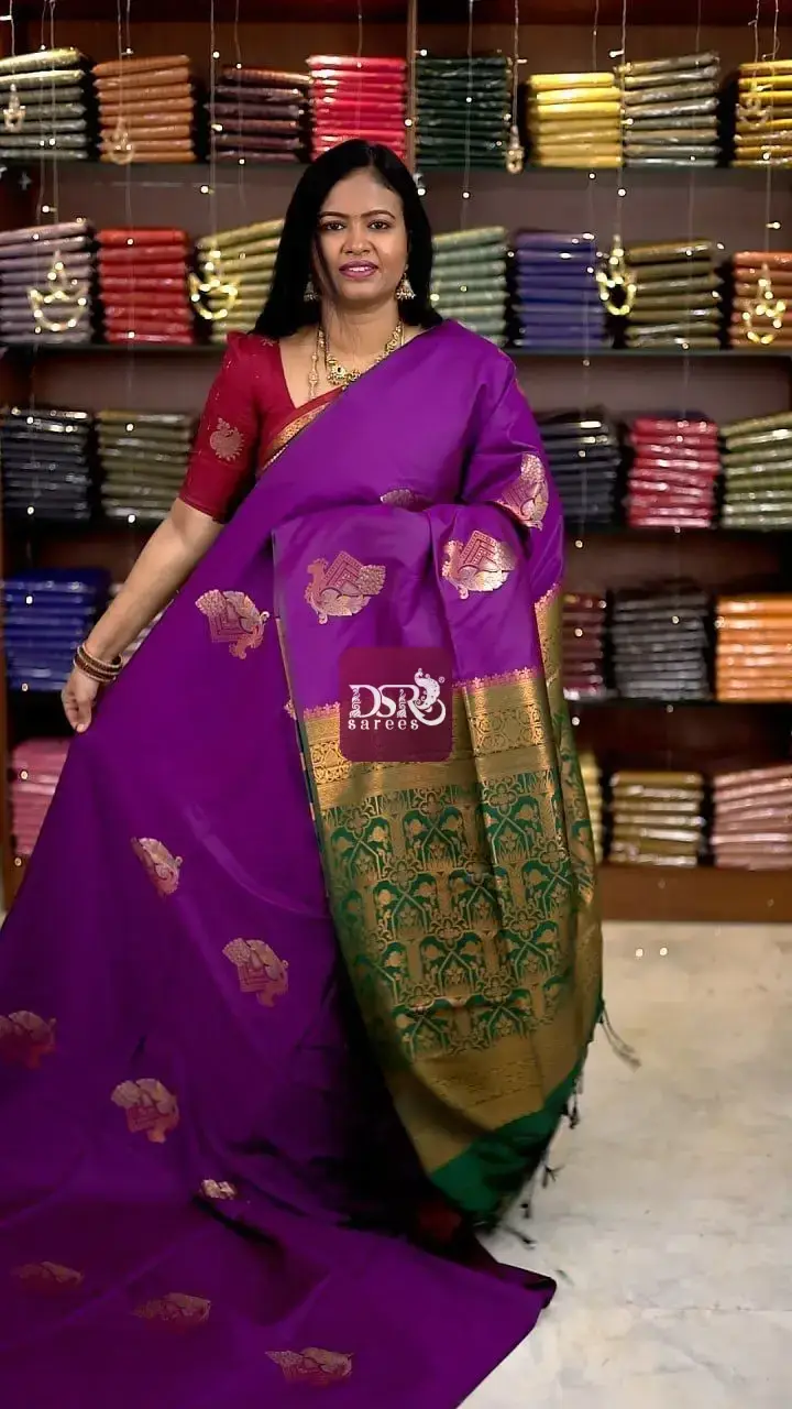 Borderless Soft Silk Saree