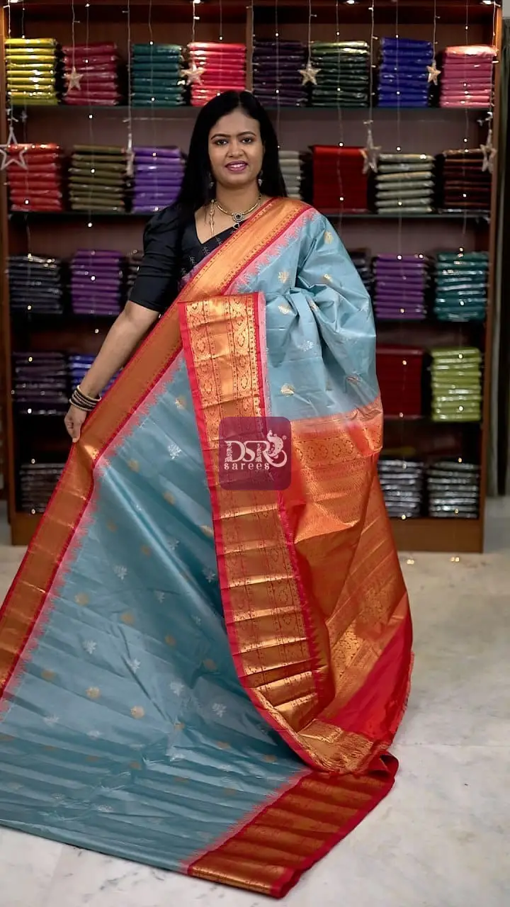 Premium Gadwal Semi Pattu Sarees