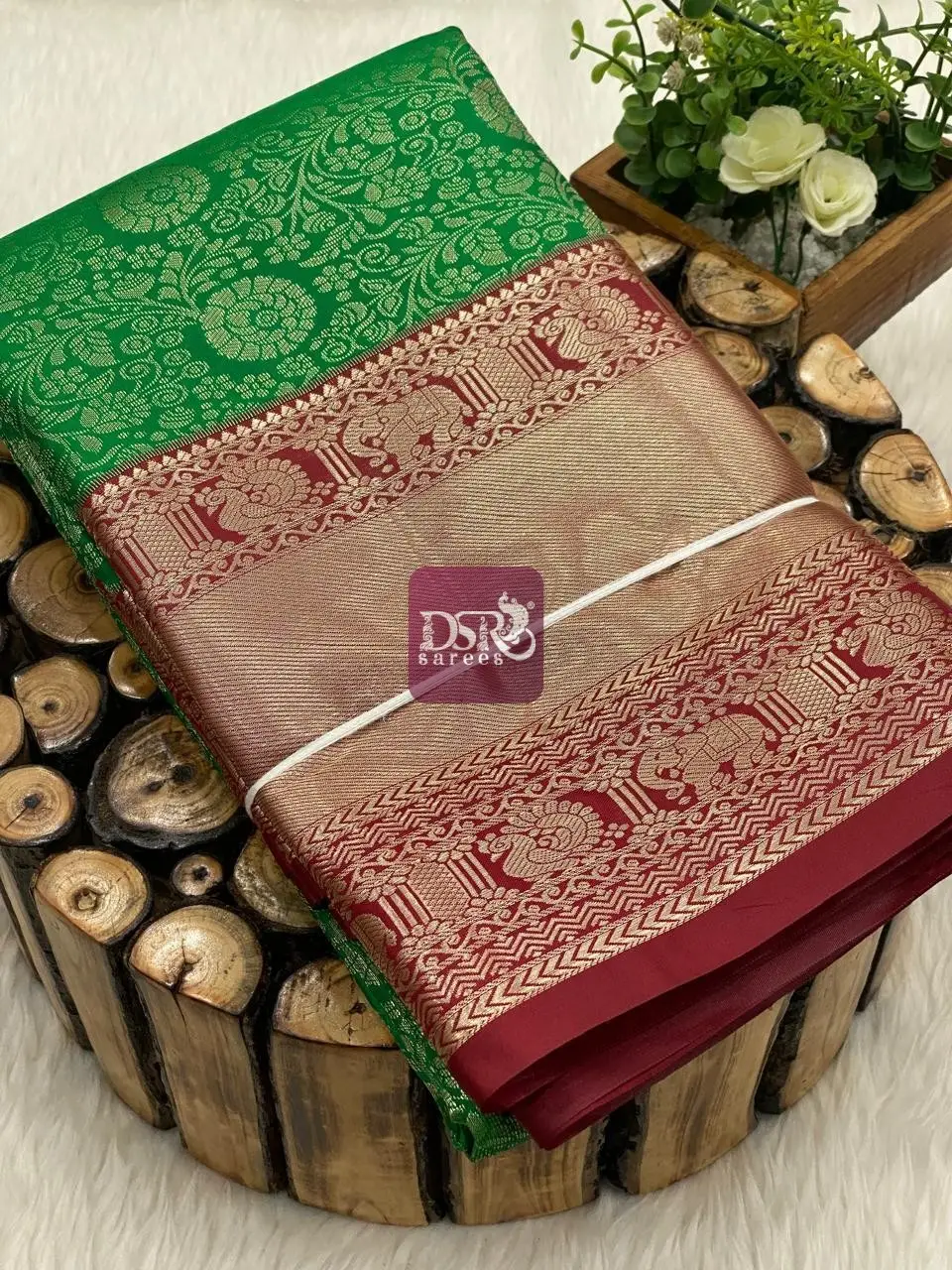 Tissue Brocade Silk Sarees