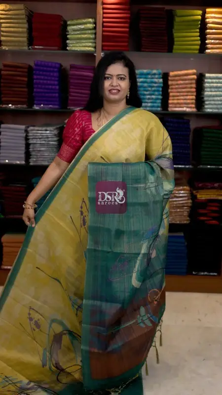 Semi Linen Cotton Tissue