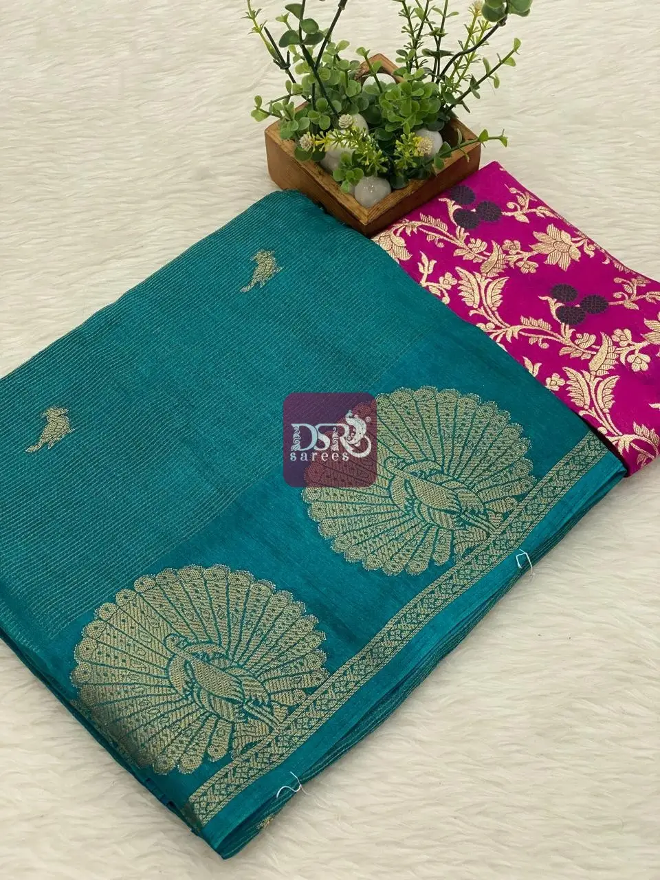 Semi Mysore Georgette Saree