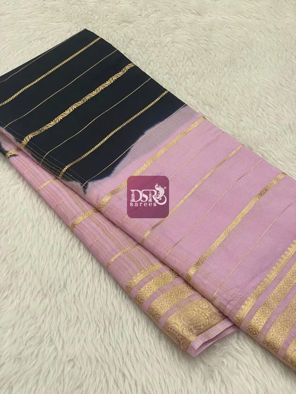 Viscose Crepe Silk Sarees
