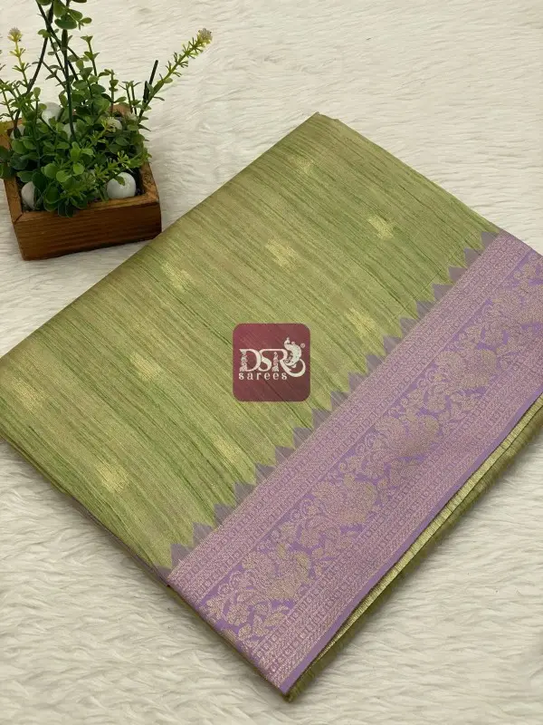Munga Tussar Silk Sarees
