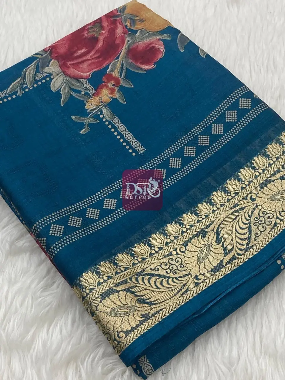 Viscose Chiffon Saree - vol9