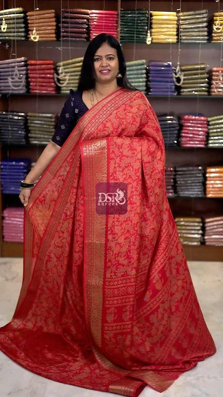 Georgette Dola Saree
