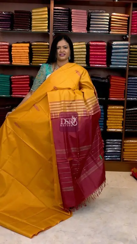 Banana Pith Fibre Saree