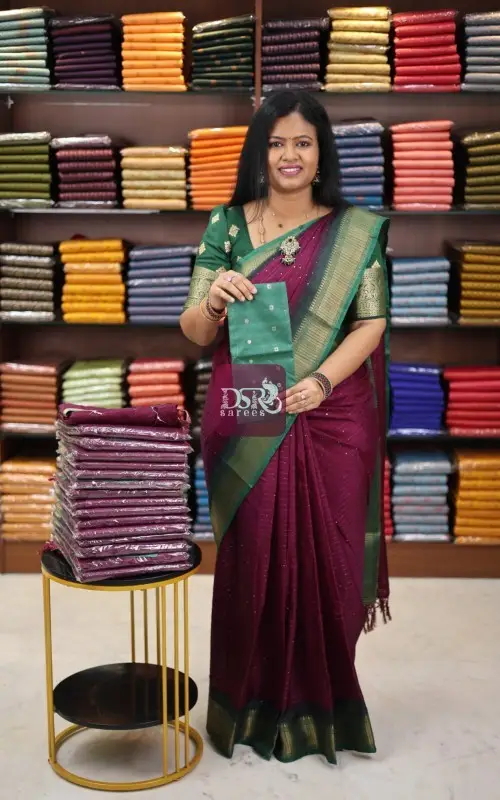 Semi Mysore Georgette Saree