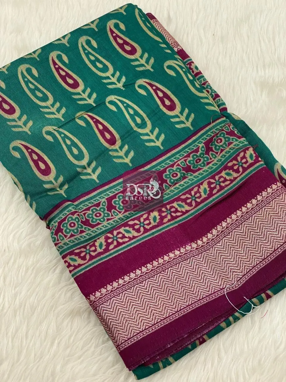 Ajrak Silk