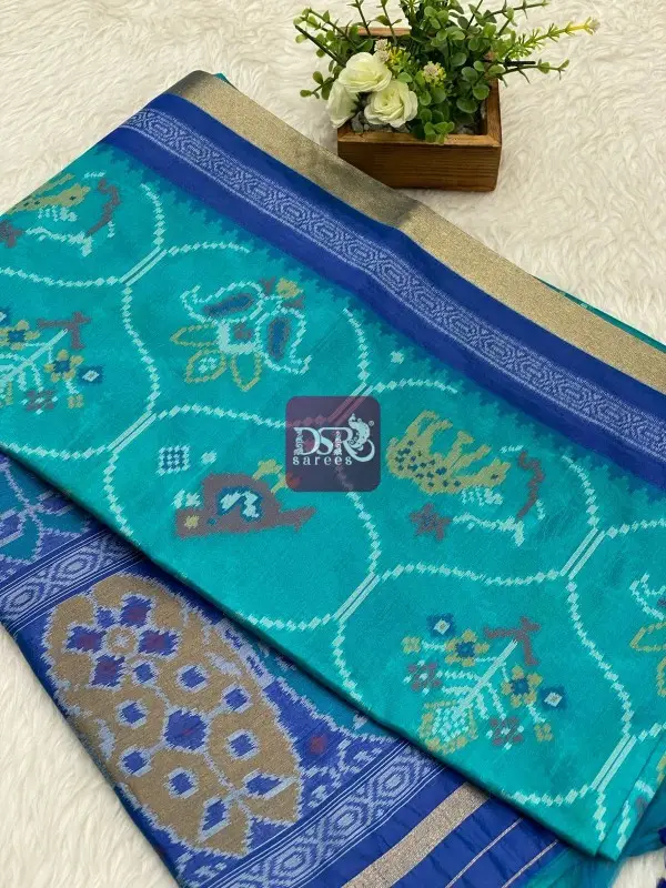 Raw Silk Pochampally Saree