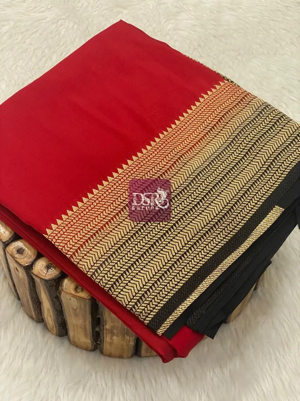 Viscose Crepe Silk Sarees