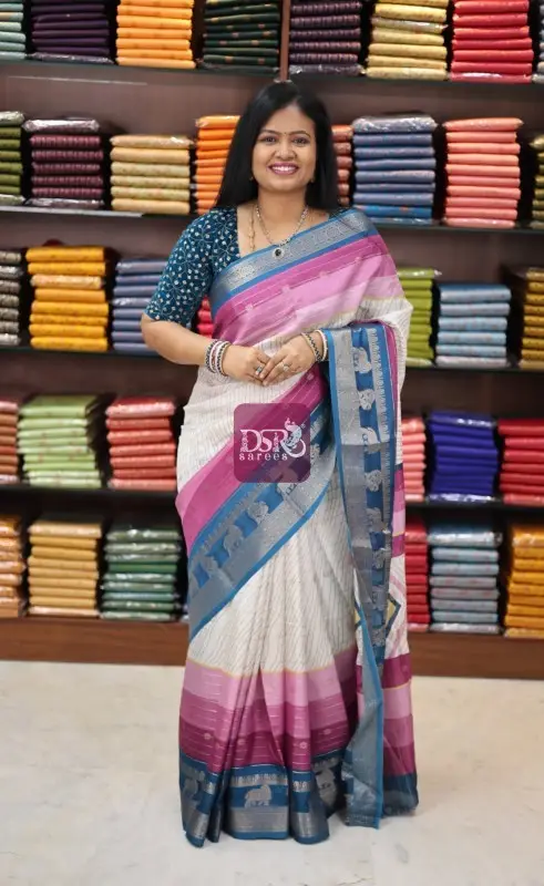 Semi Mysore Georgette Saree