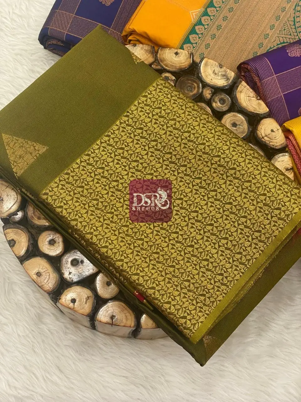 Semi Silk Udal Butta Sarees