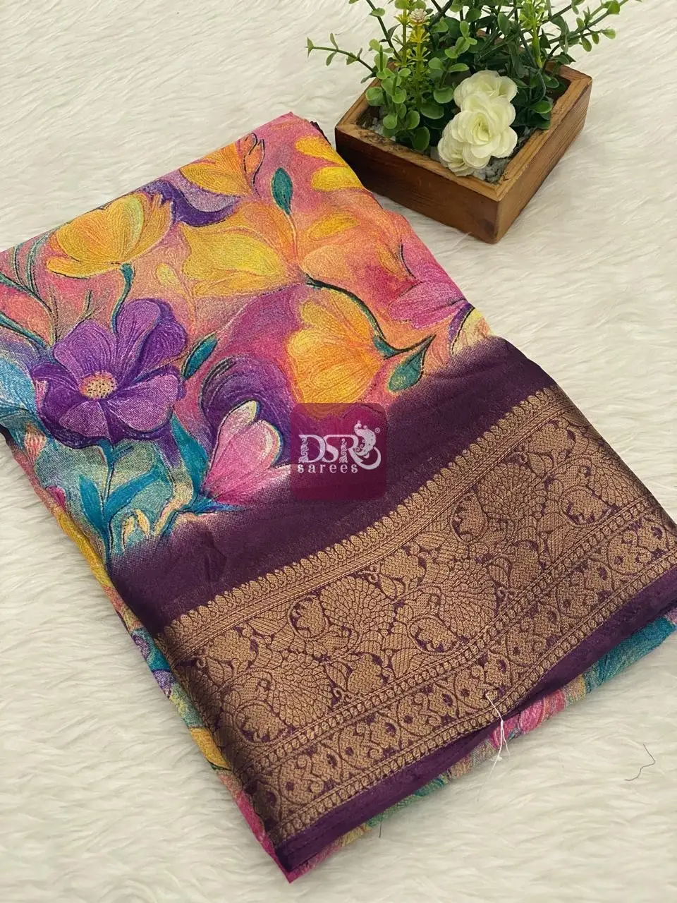 Semi Dola Silk Saree