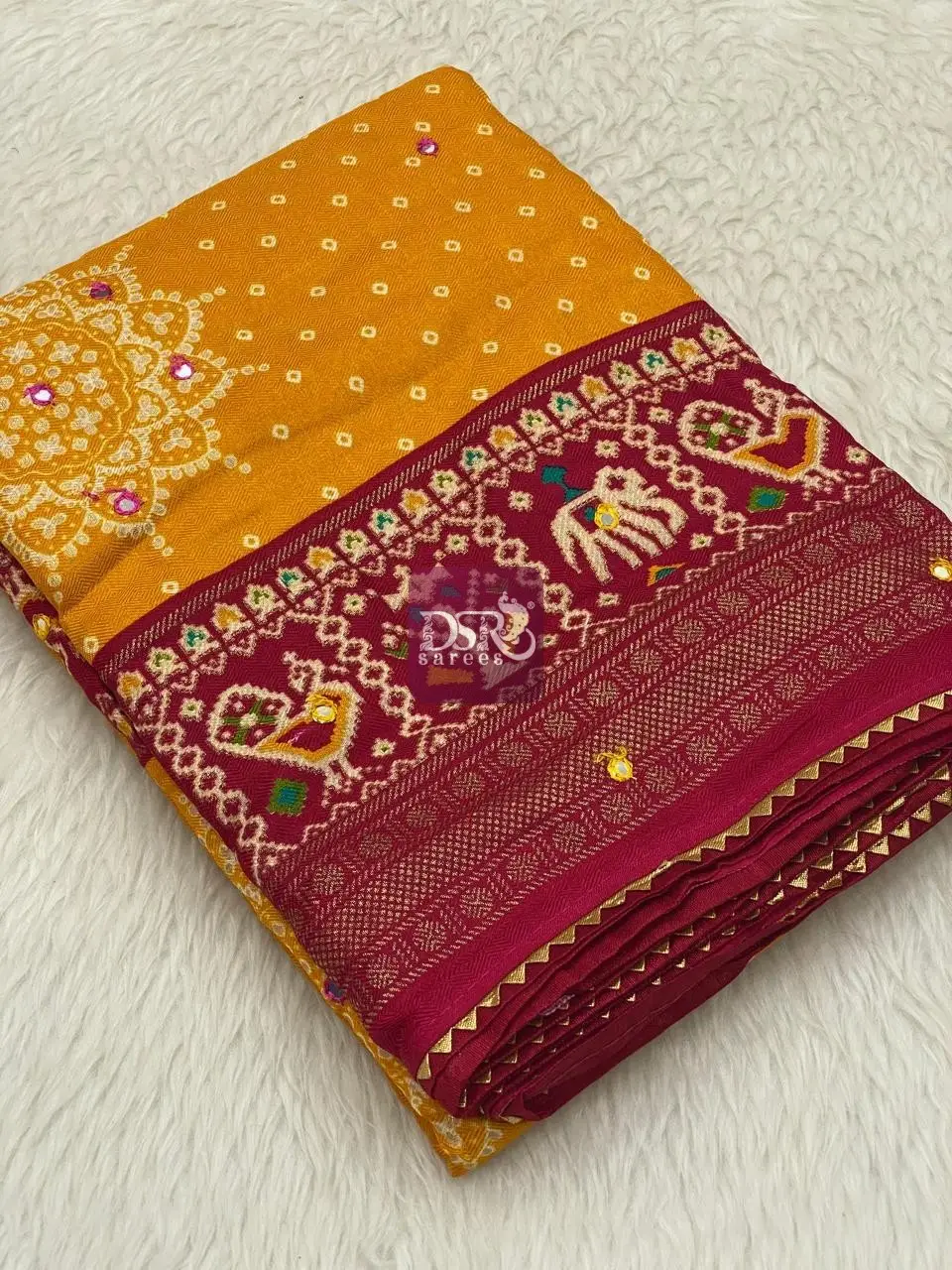 Bandhej Patola Sarees