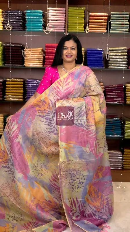 Linen Cotton Sarees