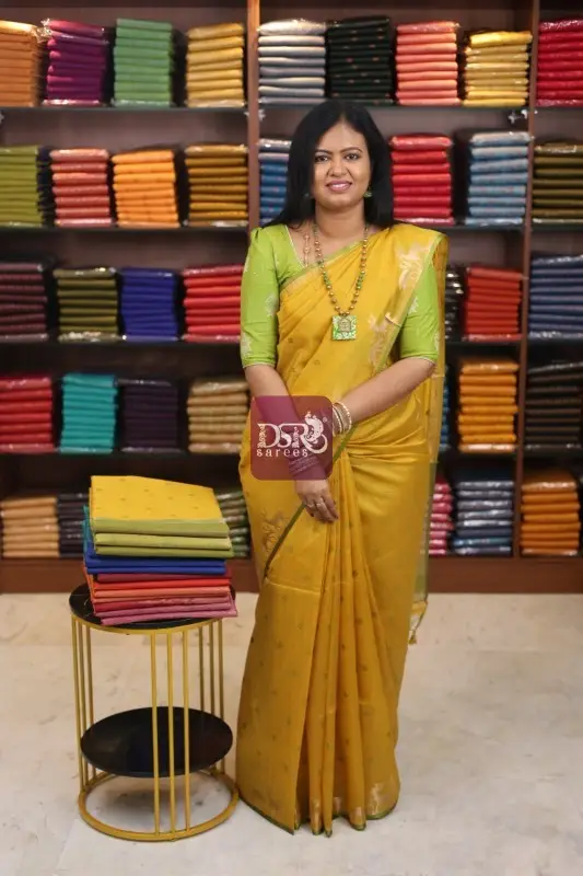 Semi Raw Silk Saree