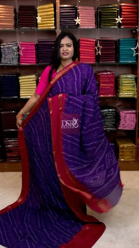Viscose Chiffon Sarees - vol1