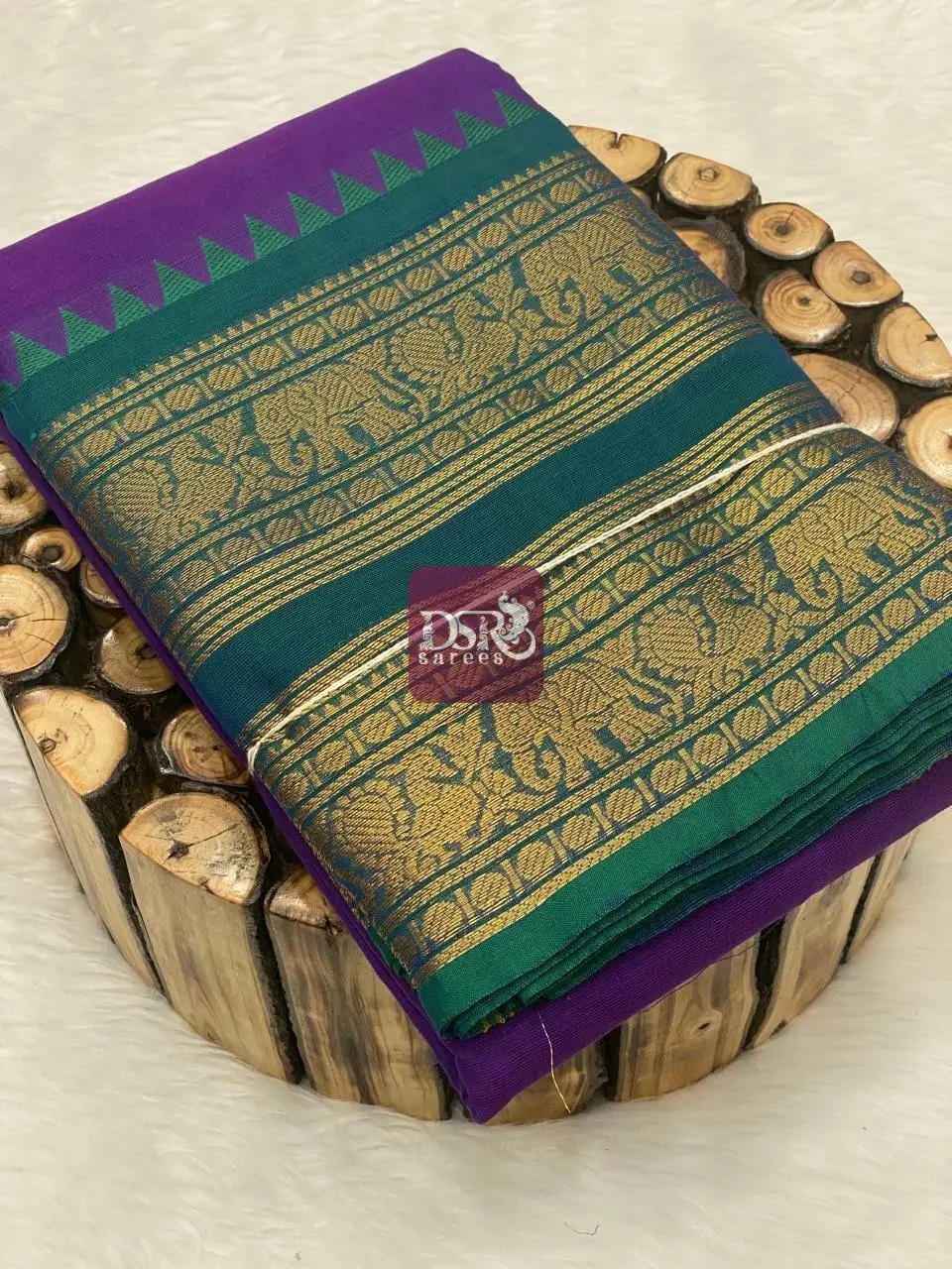 80's Count Chettinadu Sarees W/B