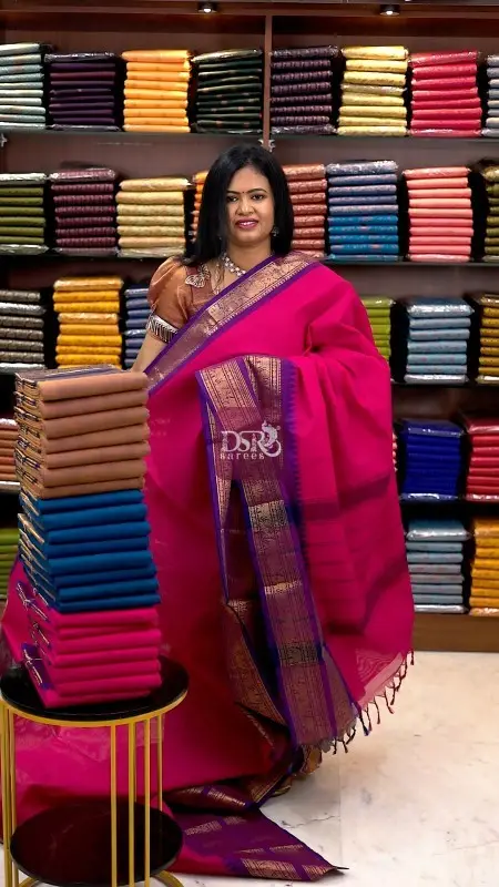 Chettinadu Cotton Sarees W/B