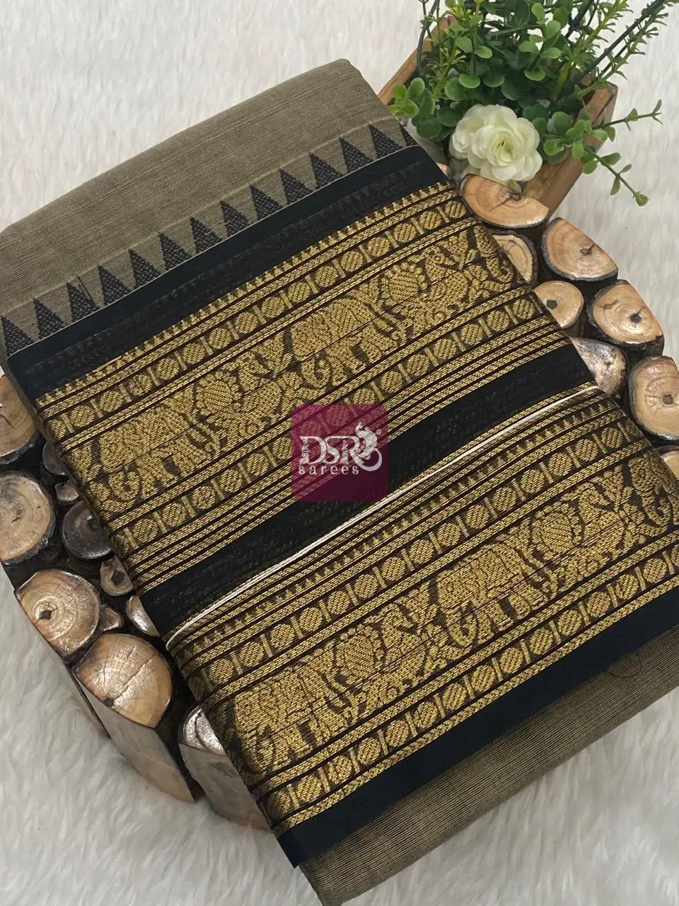 Chettinadu Cotton Sarees W/B