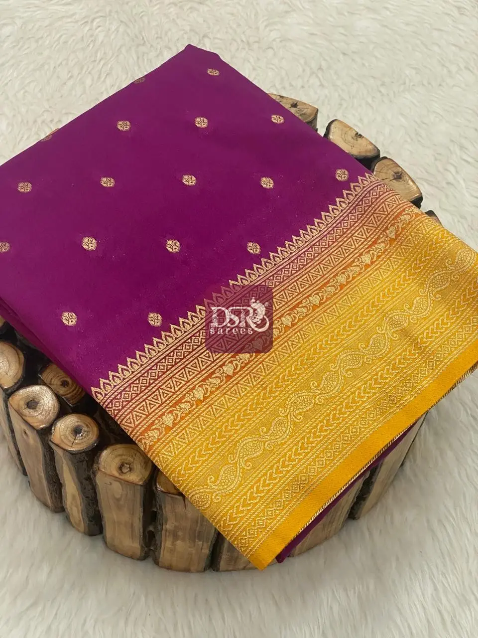 Viscose Crepe Silk Sarees