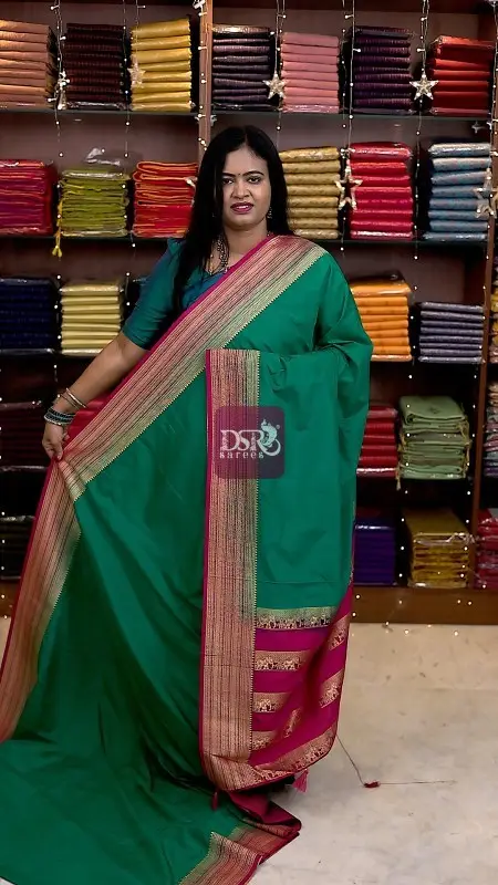 Viscose Crepe Silk Sarees