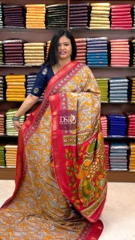 Viscose Reyon Cotton Saree