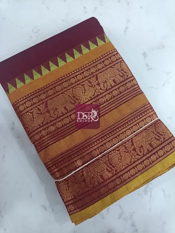 80's Count Chettinadu Sarees W/B