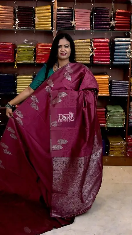 Silver Zari Soft Silk Sarees - vol1