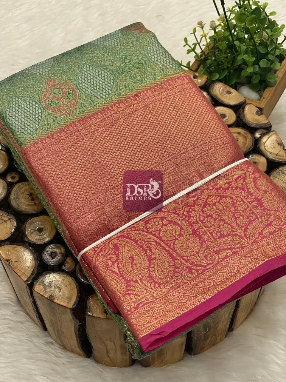 Meena Kari Tissue Bridal Sarees - vol1