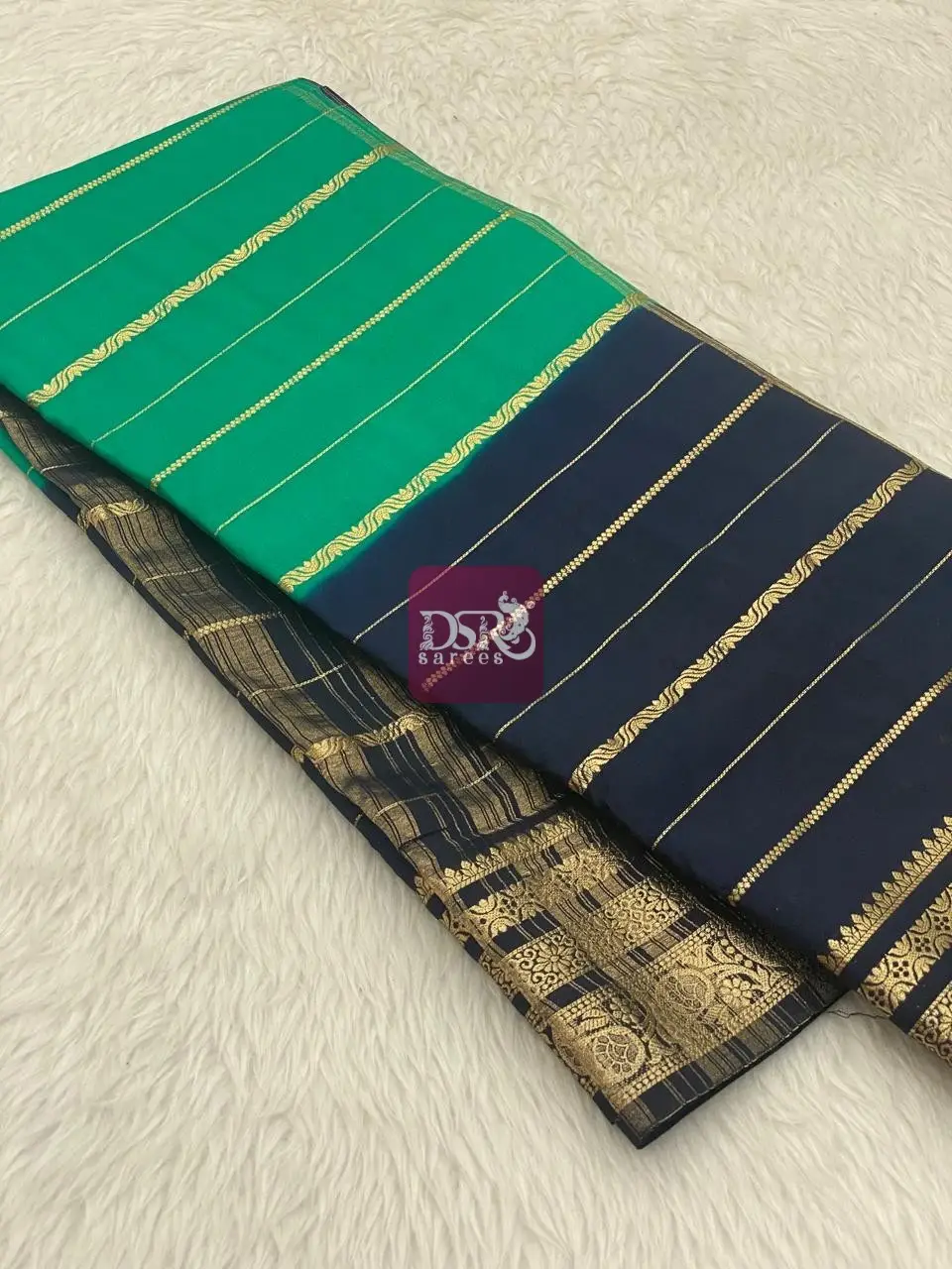 Viscose Crepe Silk Sarees