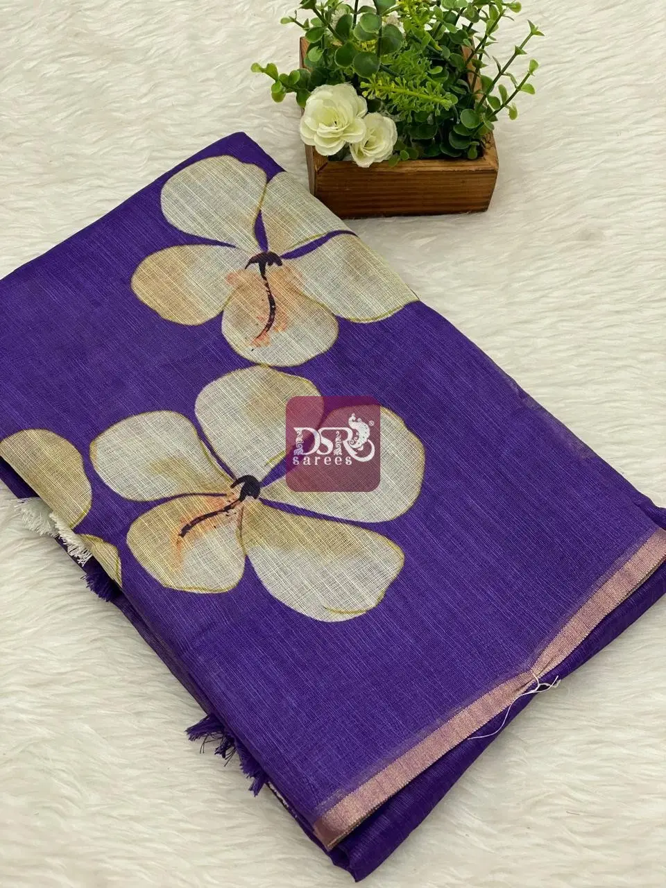 Linen Cotton Sarees