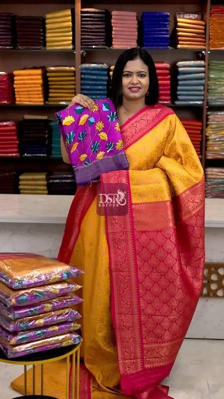 Viscose Chiffon Sarees + Free Saree