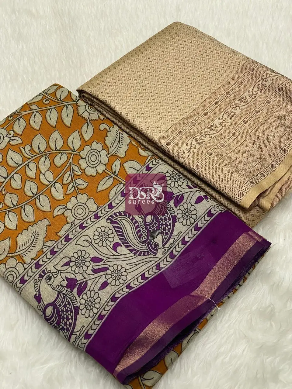Ajrak Silk +  Free Saree