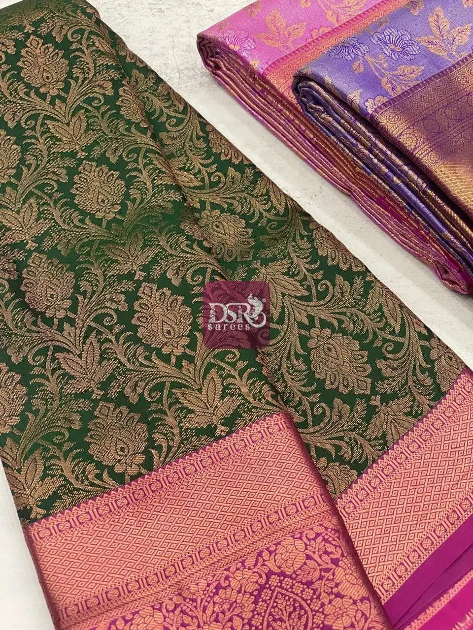 Tissue Korvai Silk Sarees