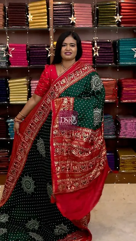 Bandhej Patola Sarees