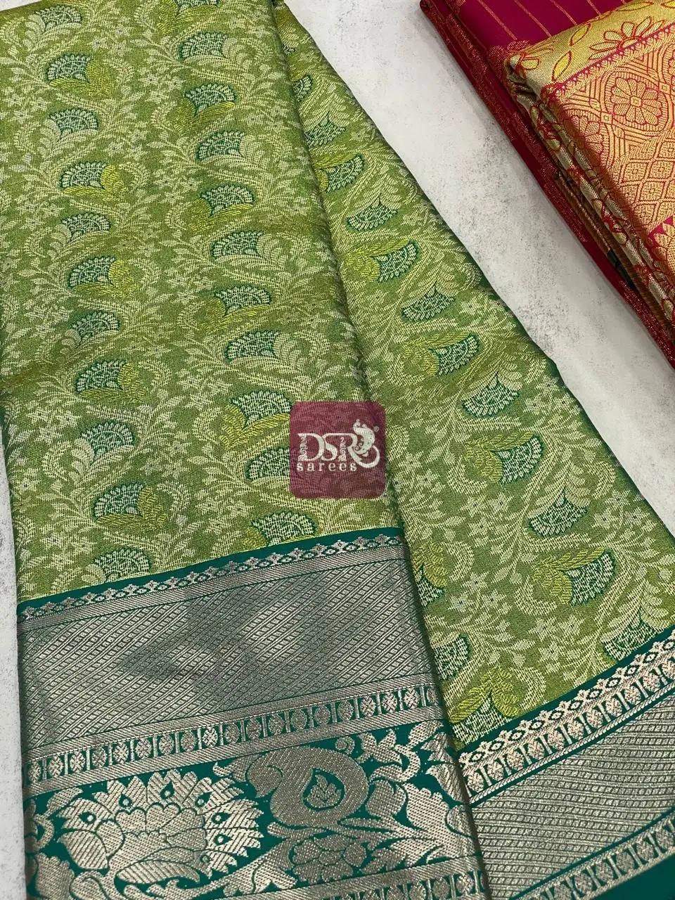 Semi Bridal Silk Sarees