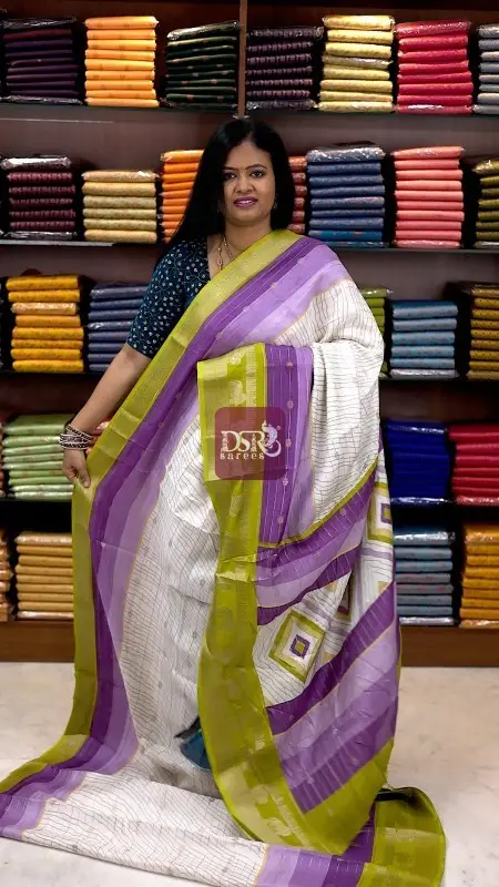 Semi Mysore Georgette Saree