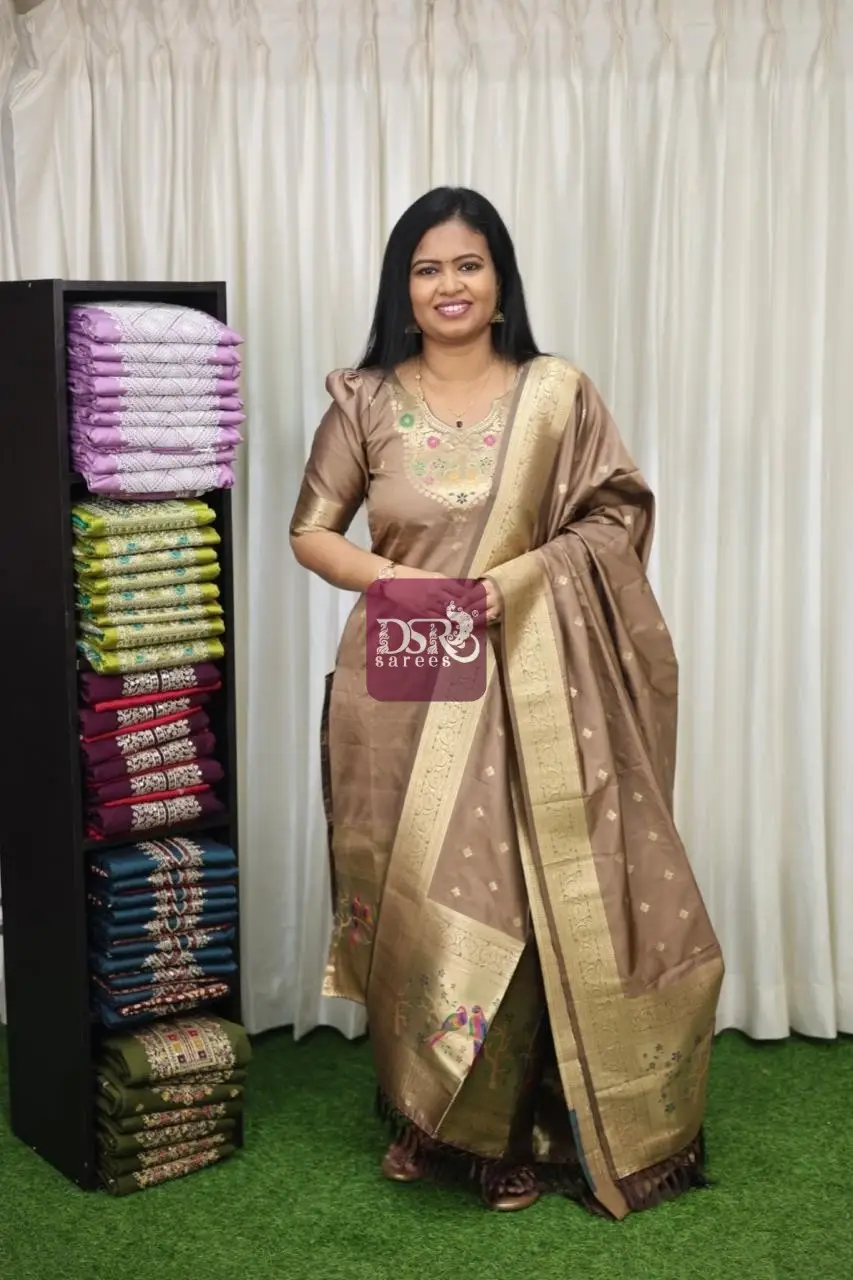 Paithani Silk Suit