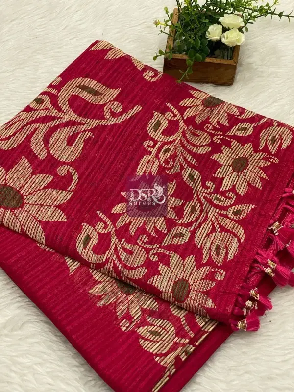 Jute Cotton Sarees - VOL5