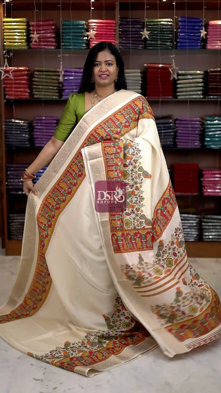 Georgette Dola Saree