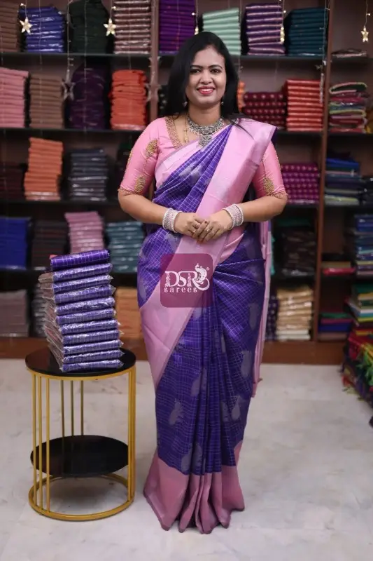 Kanchi viscose Silk Sarees -vol4