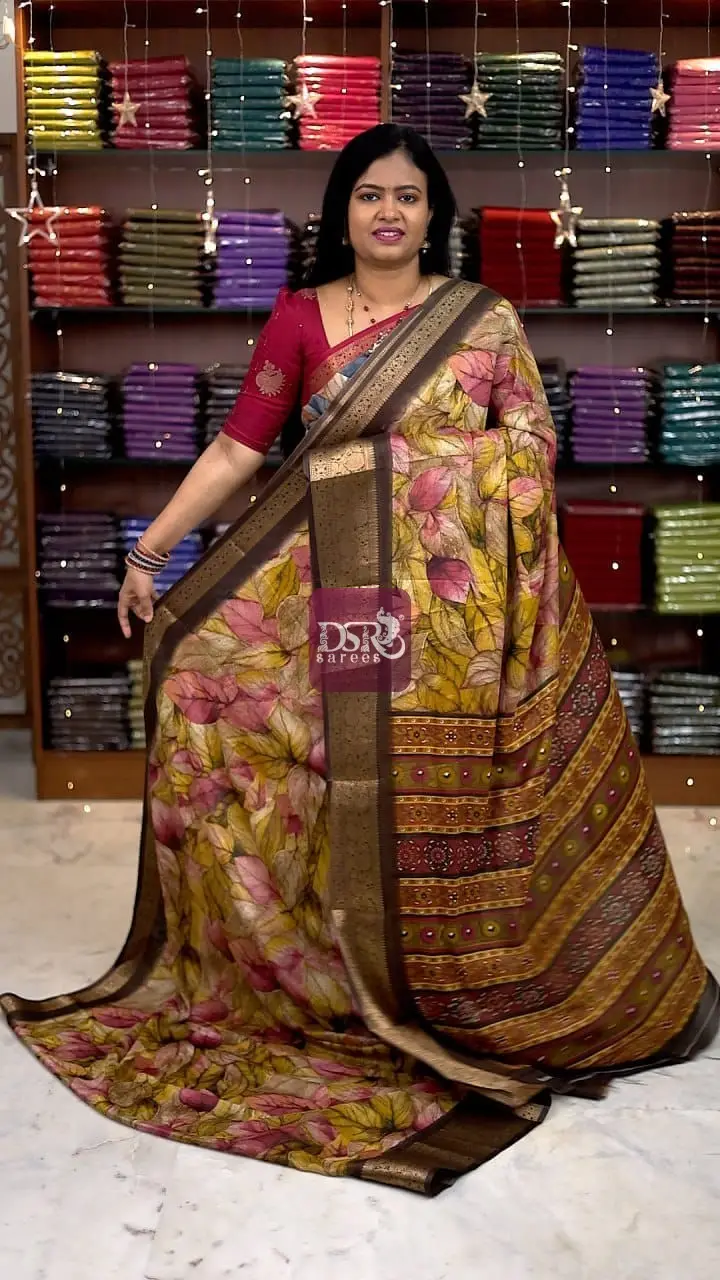 Dola Chiffon Silk Sarees