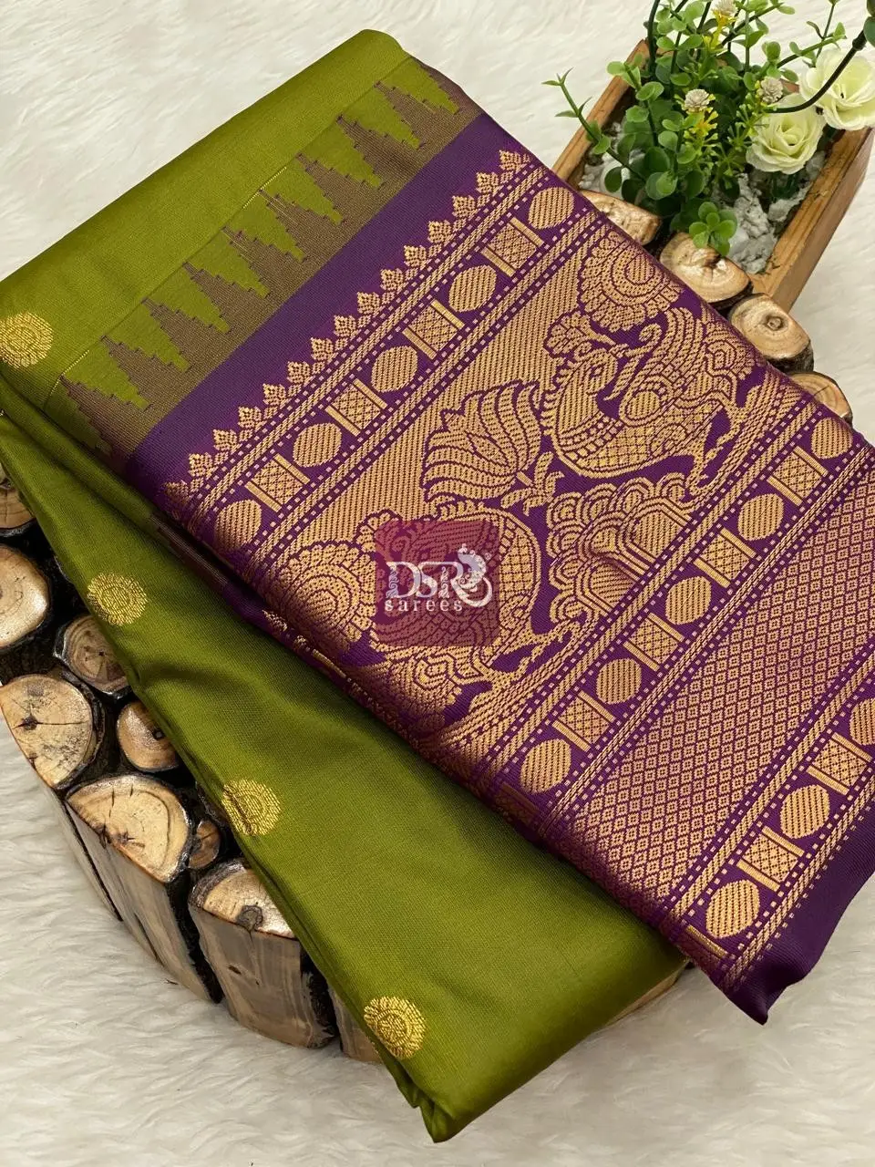 Semi Gadwal Border Sarees - Vol 1