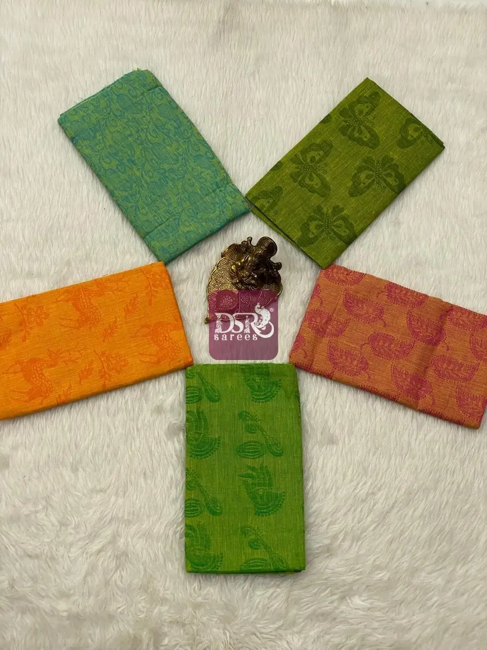 Jacquard Cotton Blouse Combo