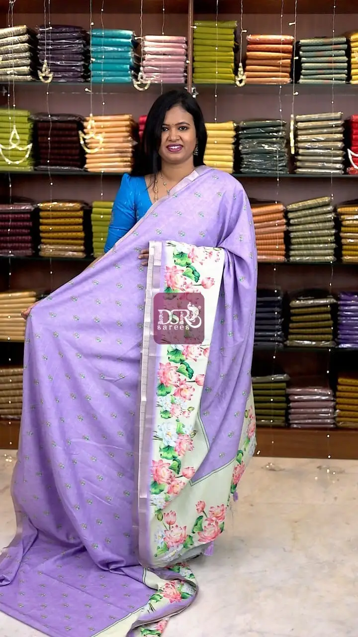 Viscose Chiffon Sarees