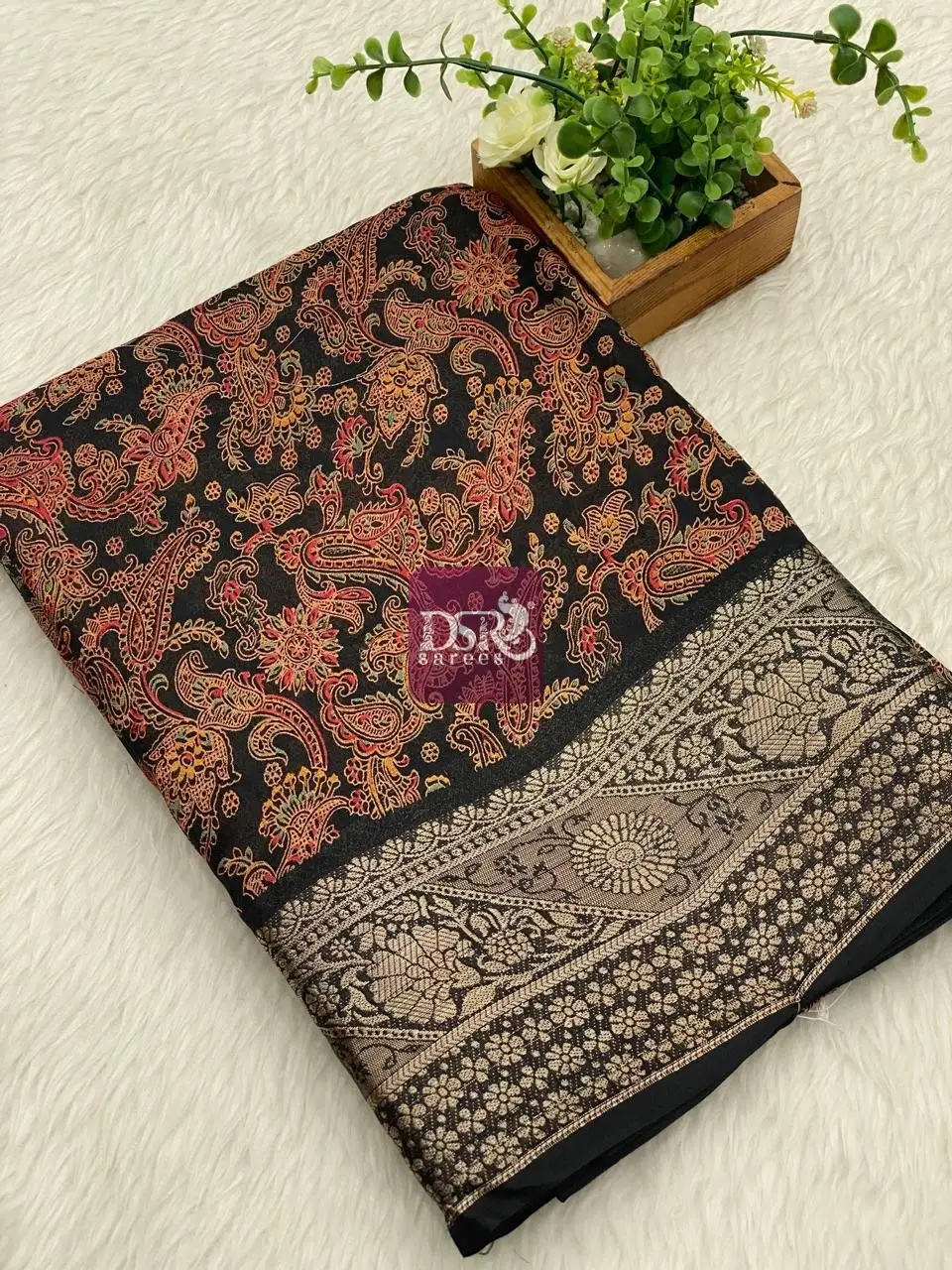 Georgette Dola Saree